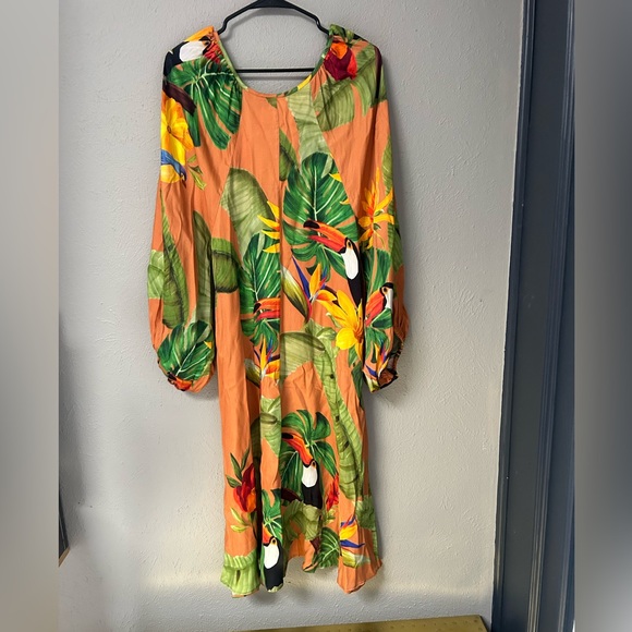 New Farm Rio Dress , Tropical color , Size M - Picture 2 of 9